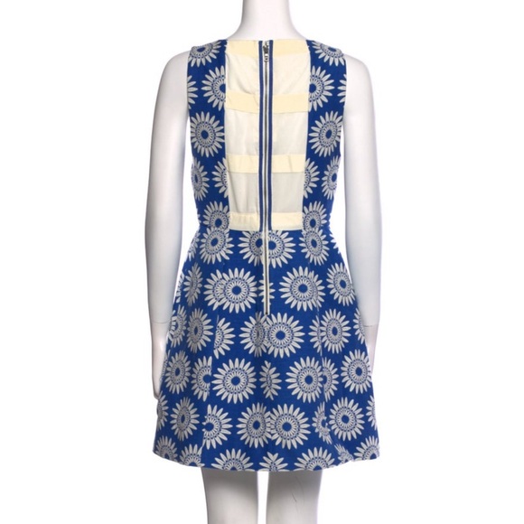 Alice and Olivia Blue and White Floral Women's Dress - Picture 3 of 4